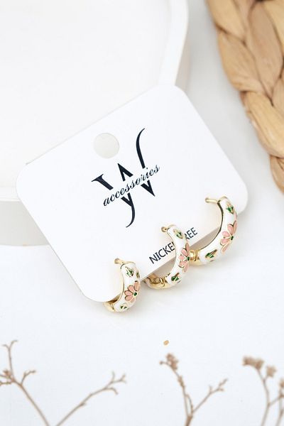 Jack Ferrero Steel / No Tarnishing Women's Earrings