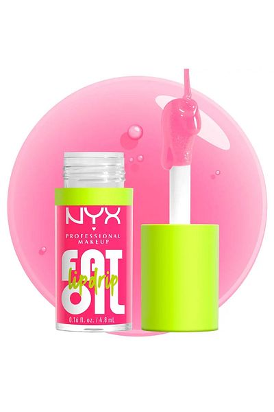 NYX Professional Makeup Ulei de buze nutritiv cu efect lucios Fat Oil 02-missed call 4.8 ml