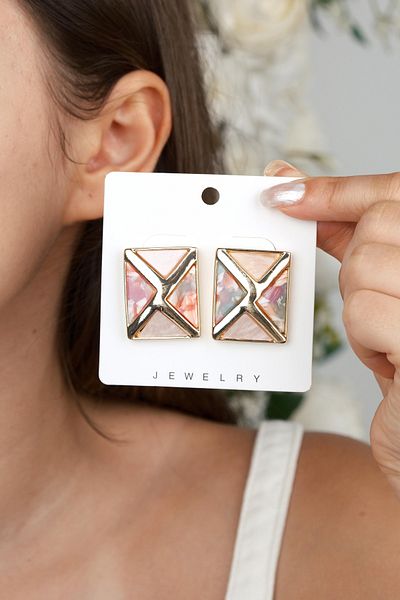 Jack Ferrero Steel / No Tarnishing Women's Earrings