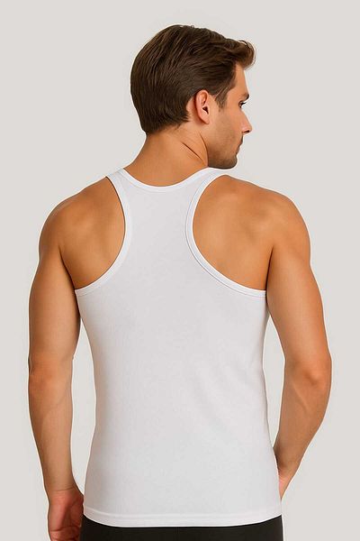Humaone Pack of 4 Modal Rambo Men's Singlets