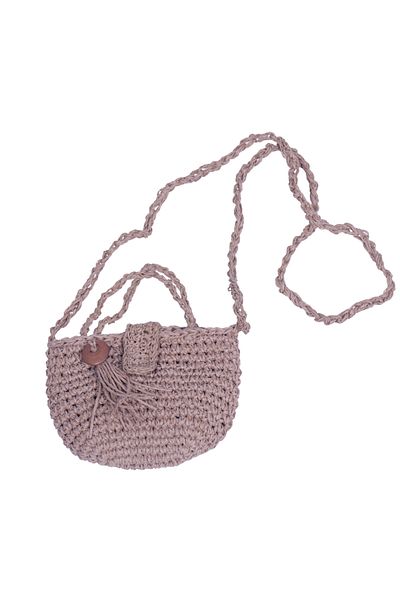 thekam Summer Mini Straw Hand and Shoulder Bag (10X17)
