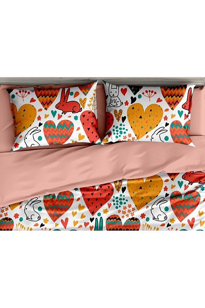 CHIRASO CHIRASO Linen, 100% Cotton, Classic Sheet 155x230 cm, Duvet Sheet 160x200 cm, 2 Pillowcases