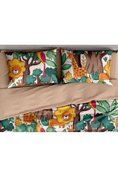 CHIRASO CHIRASO Linen, 100% Cotton, Classic Sheet 155x230 cm, Duvet Sheet 160x200 cm, 2 Pillowcases