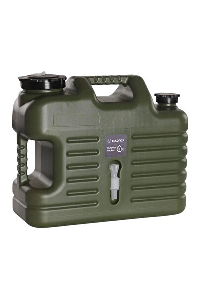 Genel Markalar Musluklu Su Bidonu - Madfox Galon Air PE - 18 Litre - Yeşil - ...