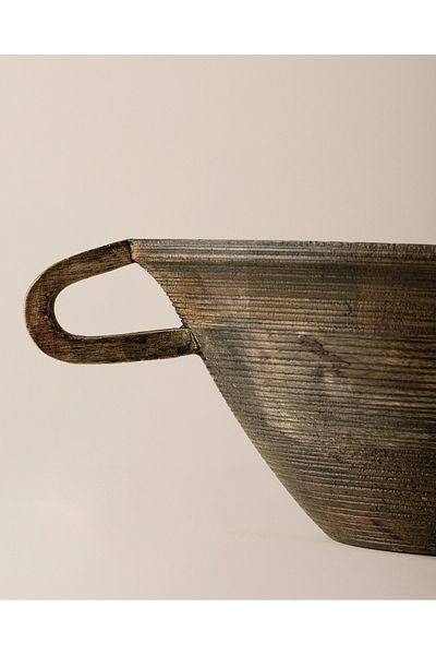 Madame Coco Michel Decorative Bowl - Brown