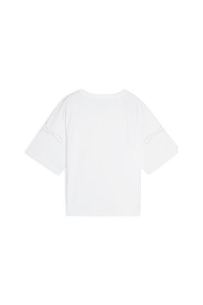 Puma Womens MOTION Cat T-shirt - White