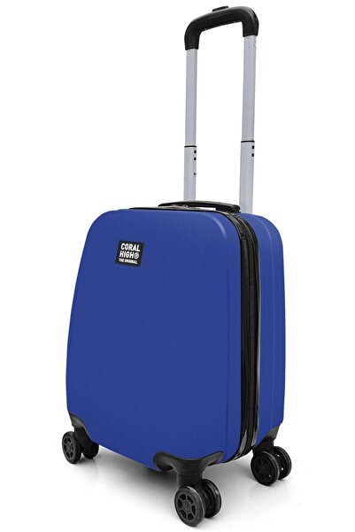 Coral High 40 cm Saks Mavi Erkek Mini Kabin Valizi - 16514