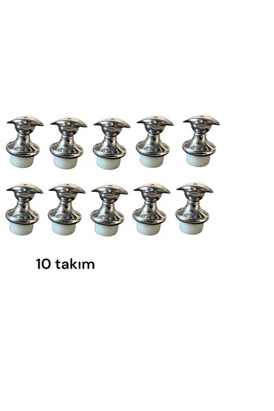 Home Stainless Chrome,Joint Set,32Mm Joint Set,Guardrail Joint Set,Chrome I 10 Sets Are Sold
