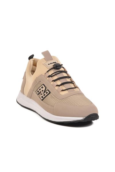 WALKWAY 166 m Beige Textile Men's Sports Shoes