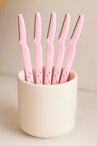 Miniso Sanrio Lisanslı Pembe Serisi 5 Parça Kaş Usturası - Hello Kitty