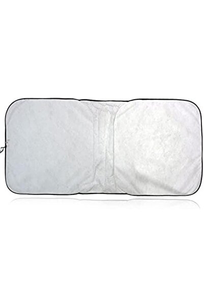 Yuwell YU WELL Car Sunshade for Windshield UV Rays Block Sun Heat Protection for Cars 140 * 63CM (Circle)