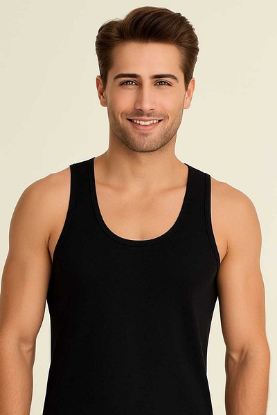 Humaone 4 Pack Modal Men's Singlets