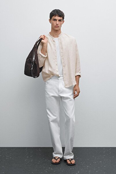 Massimo Dutti Hakim yaka regular fit gömlek