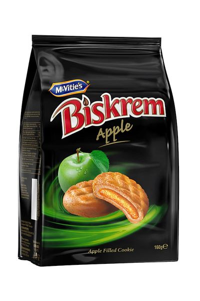 Biskrem Biscuits with apple filling Biskrem, 160 g