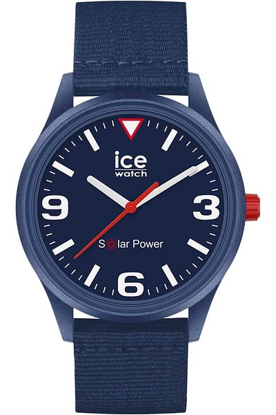 Ice Watch Ice-Watch - ICE solar power - Men's wristwatch with Tide ocean strap (Medium)