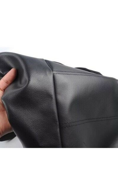 CED AUTO TRADE Set of car seat covers, universal, front-back, eco-leather, black Y33511
