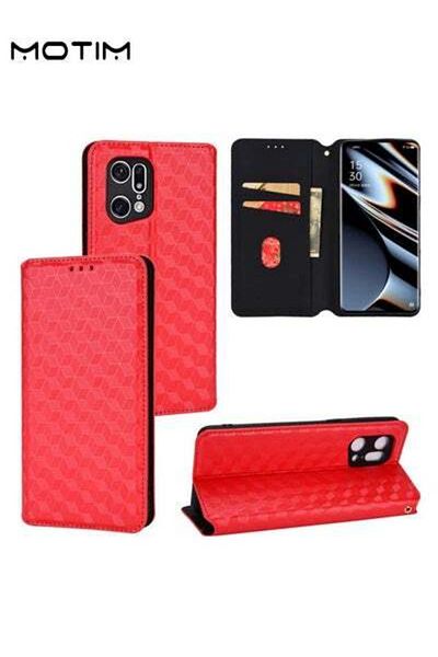 MOTIM Oppo Find X5/X5 Pro Phone Case Cover, Flip Leather Wallet Case with Kickstand Card Slots