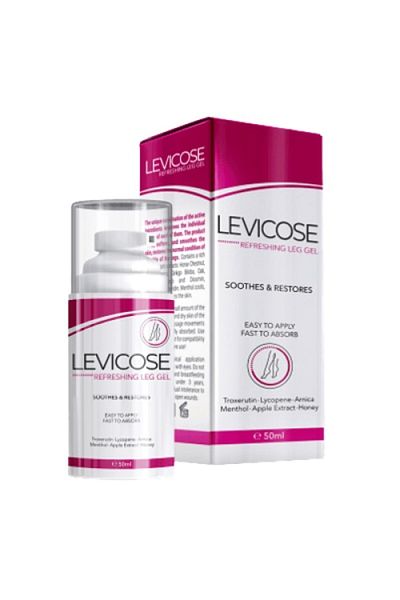 Leviosa Gel Levicose pentru picioare obosite, 50 ml