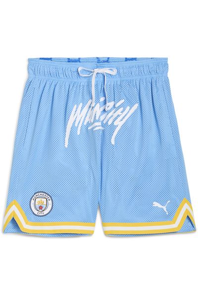 Puma Pánské basketbalové kraťasy Hoops X Manchester City