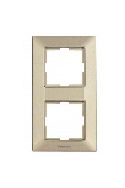 PANASONIC Cadru vertical cu 2 stâlpi Arkedia Slim Bronze