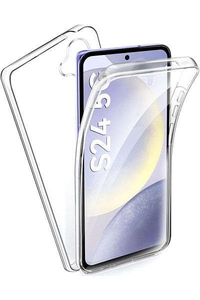 ALC MOBILE 360 case, compatible with Samsung Galaxy S24, V2 Transparent front+back