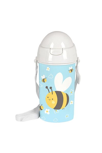 safta Abeja Water Bottle, 500 ml, Light Blue PVC