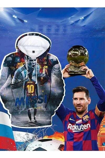 RIOXS 3D Portrait Hoodie Football Star Soft Breathable Sweatshirts Pullover Shirt Hooded Sweaters