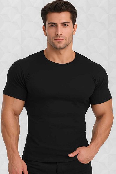 Humaone Ανδρικό μπλουζάκι με λαιμόκοψη Modal Singlet