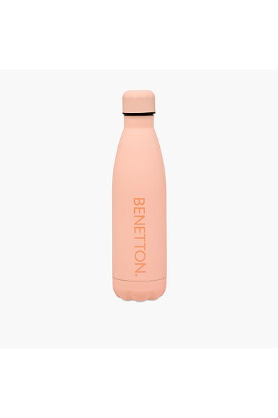 United Colors of Benetton UCB Logo Print Double Wall Water Bottle - 500 ml