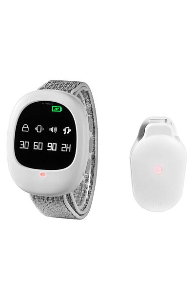 CLAUSTEEL Wetness Alarm, 4 Modes, Vibration, Timer, Rechargeable, Potty Training Sensor