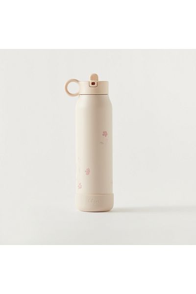 Citron Ballerina Print Stainless Steel Water Bottle - 350 ml
