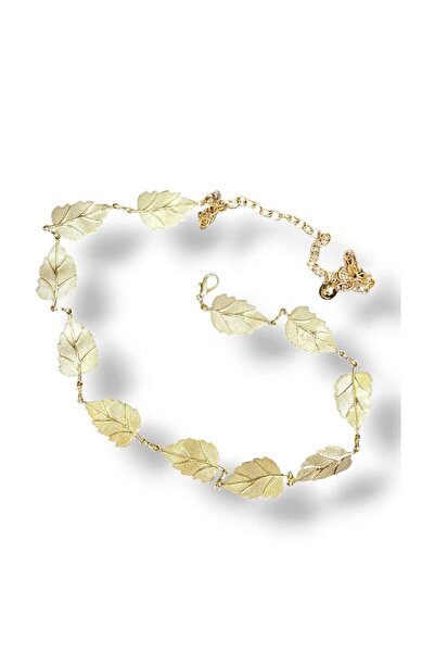 RODEO Yaprak Detaylı Vücut & Bel & Elbise & Pantolon & Etek Zincir Kemeri