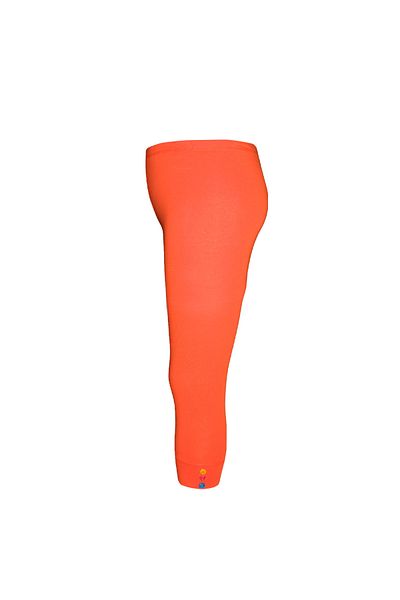 LOVETTI Orange Girl's Button Accessory Capri