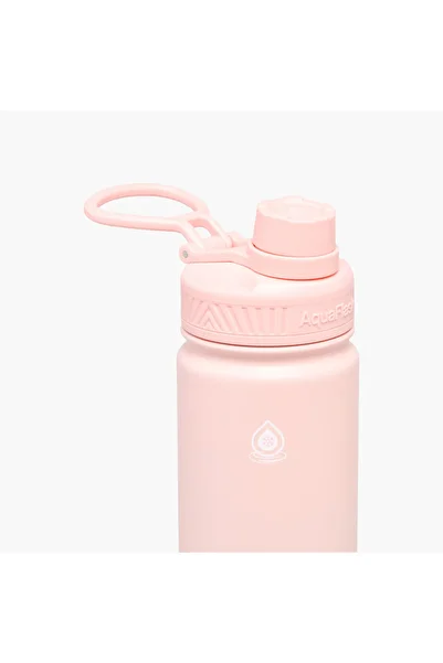 Lifestyle Printed Stainless Steel Sipper Water Bottle with Handle - 532 ml