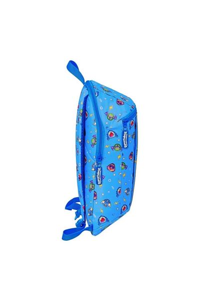 SuperThings Rucsac casual SuperThings, albastru multicolor, 22 x 39 x 10 cm