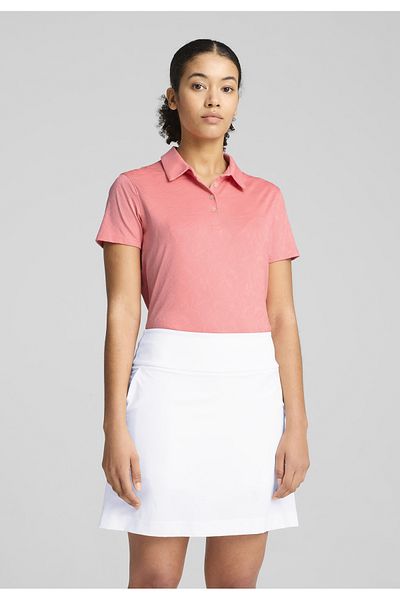 Puma Dámské polo tričko MATTR Lianas Jacquard s krátkým rukávem