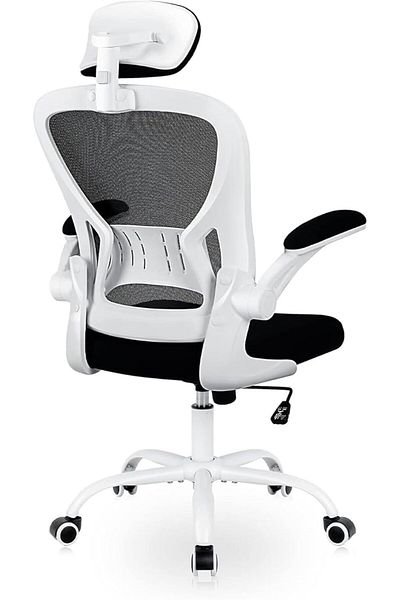 fulina Office Chair Ergonomic Desk Chair,330 LBS Home Mesh Office Desk Chairs with Wheels,High Back,Black