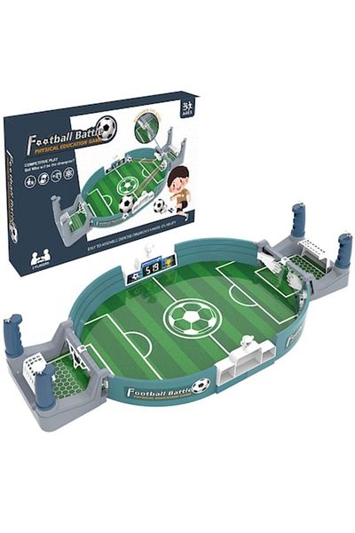 Stnqtsrv Minge de fotbal de birou Stnqtsrv, joc interactiv, 2 jucatori, material ABS, portabil