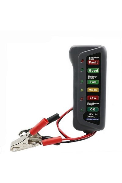 OEM Tester digital pentru baterii auto 12V cu 6 LED-uri