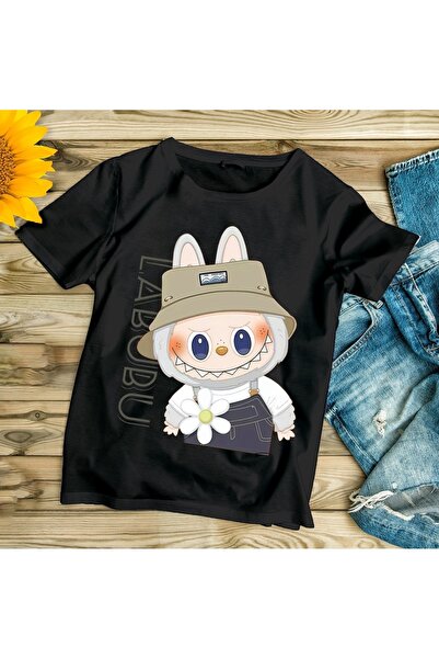 Generic Brand Flower Printed Oversized Children's T-Shirt