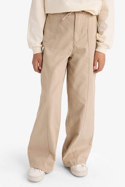DeFacto Girls Wide Leg Wide Leg Cotton Trousers F0444A825Au