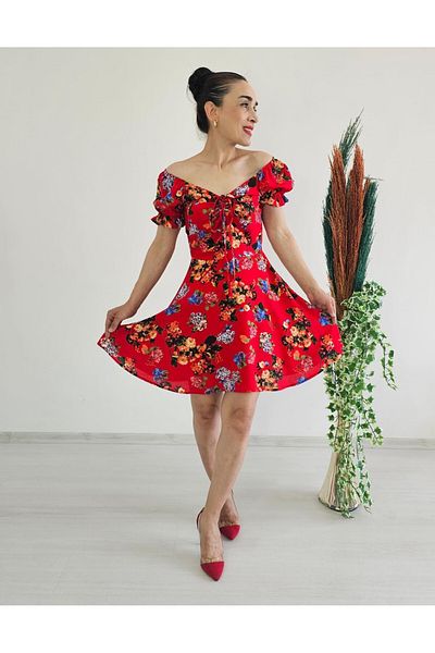6 butik altı üstü butik Madonna Rose Dress