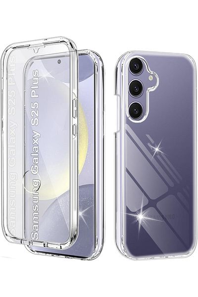 ALC MOBILE 360 ALC Mobile case, compatible with Samsung Galaxy S25 Plus, V2 Transparent front+back