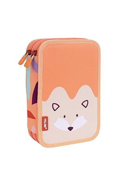 Milan Penar dublu, Milan Animals, portocaliu, 19,5 x 13 x 5 cm