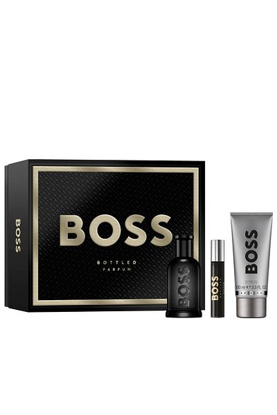 Hugo Boss Gift Set, Boss Bottled, Men, Perfume 100 ml 10 ml And Shower Gel