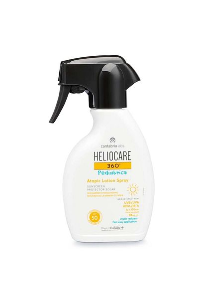 cantabria labs Heliocare 360 Pediatrics Cantabria Labs Sunscreen Spray Lotion with SPF 50 for Children, 250 ml