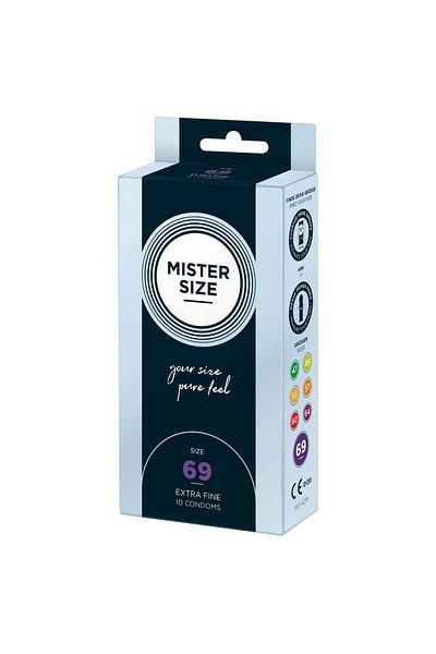 Mister Size MISTER.SIZE Condoms 69 mm, 10 Pieces