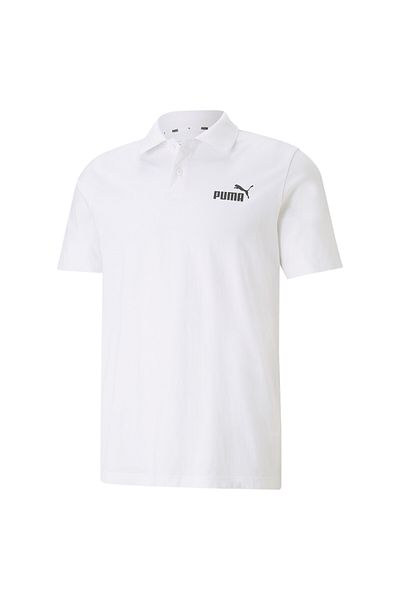 Puma Mens Essentials Polo Shirt - White