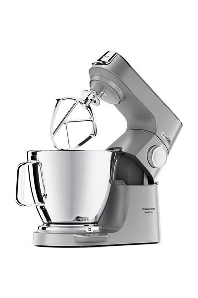 Kenwood Titanium Chef Baker XL 1200W Stand Mixer With DuoBowl (KVL85.344SI) - Silver
