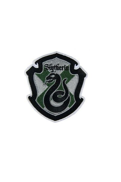 Harry Potter Slytherin Harry Potter Patch, Green Grey, Polyester